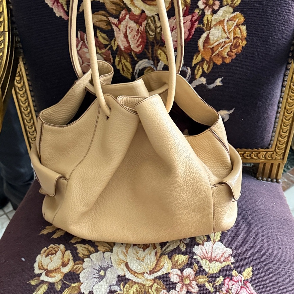 Cole Haan Tan Leather Shoulder Bag